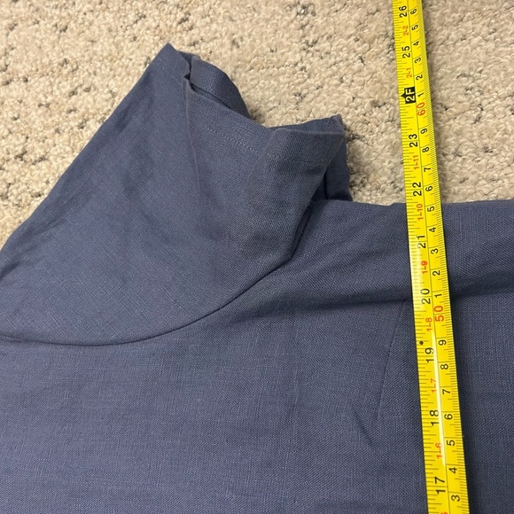 LL Bean NWOT size 16 linen classic dress - Picture 9 of 13